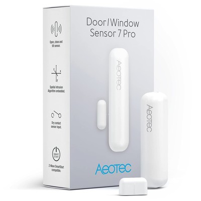 Zwave Door Sensor Window Sensor, Z-wave Plus Enabled Aeotec 3-1 Door Window Sens