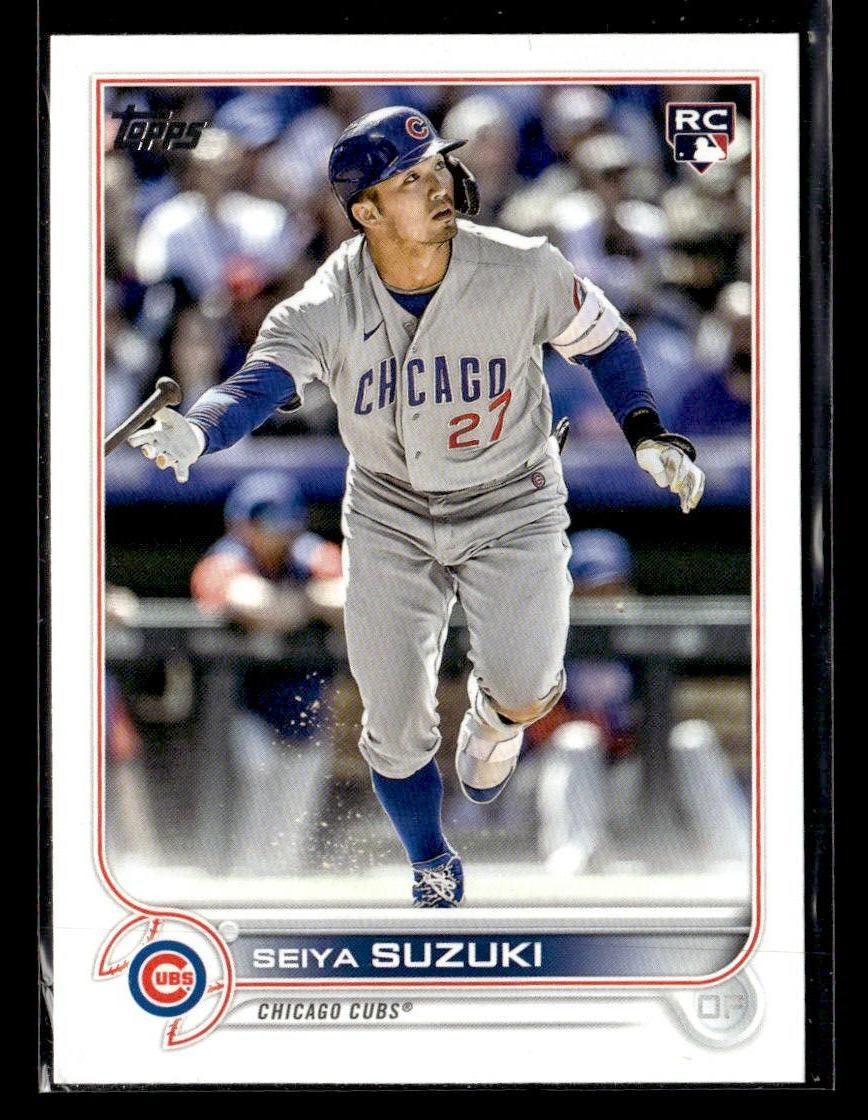 2022 Topps Update #US250 Seiya Suzuki Rookie Card Chicago Cubs