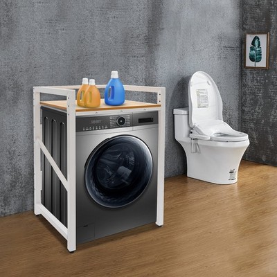 Heavy Duty Washer Dryer Stacking Rack Standing Storage Shelf Wash Machine Frame