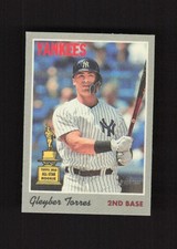 2019 Topps Heritage 1970 Cloth Stickers #5 Gleyber Torres New York Yankees
