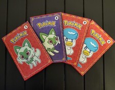 2023 McDonalds Pokemon Cards Happy Meal Toys 4 Packs New And Sealed