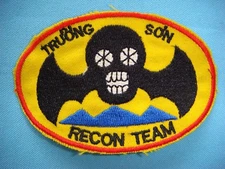 VIETNAM WAR PATCH, ARVN SPECIAL FORCES  RECON TEAM TRUONG SON
