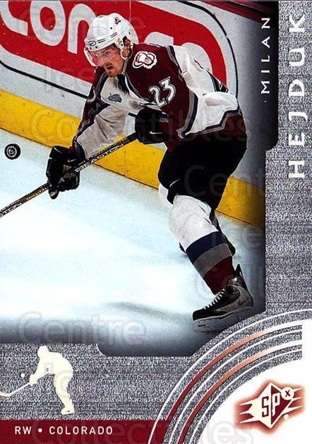 2001-02 SPx #16 Milan Hejduk