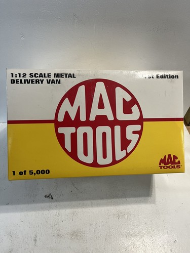 Mac Tools Metal Delivery Van 1:12 Scale 1st Edition 1 Of 5000