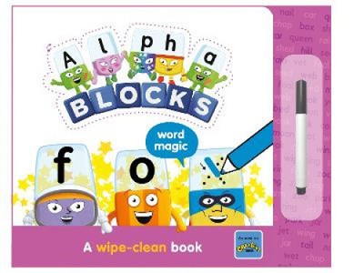 Alphablocks Word Magic: A Wipe-Clean Book (Numberblock Wipe Clean Titles)