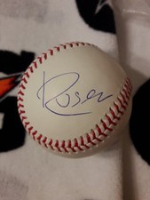 RUSEV WWE AUTO RAWLINGS OFFICIAL MLB BASEBALL BECKETT COA D76697 LANA