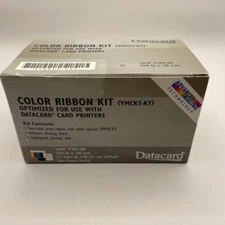 Color Ribbon Kit YMCKT-KT 552854-606 for use with Datacard Card Printers