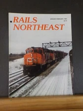Rails Northeast 1982 January February N&W Shenandoah Line Pittsburgh TCS