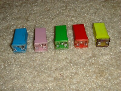 Qty 5 Littlefuse JCASE Fuse Cartridge 20A 30A 40A 50A 60A  Ford Chrysler GM  