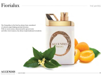 Accendis Milano Fiorialux Eau de Parfum niche fragrance Perfume 100ml / 3.4oz