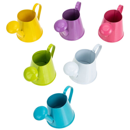 6Pcs Miniature Kids Toy Photo Prop Watering Can Decor Watering Pot Model Kids - Picture 3 of 12
