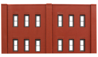 Woodland Scenics ~ Two-Story 12-Windows ~ Design Preservation ~ N Scale ~ 60122