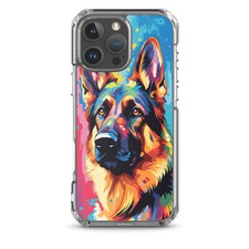 iPhone Case Painted German Shepherd