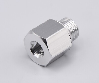 1/8'' NPT Adapter auf  M16 x 1.5 Alu - für Sensoren Druckanzeigen Öldruck usw