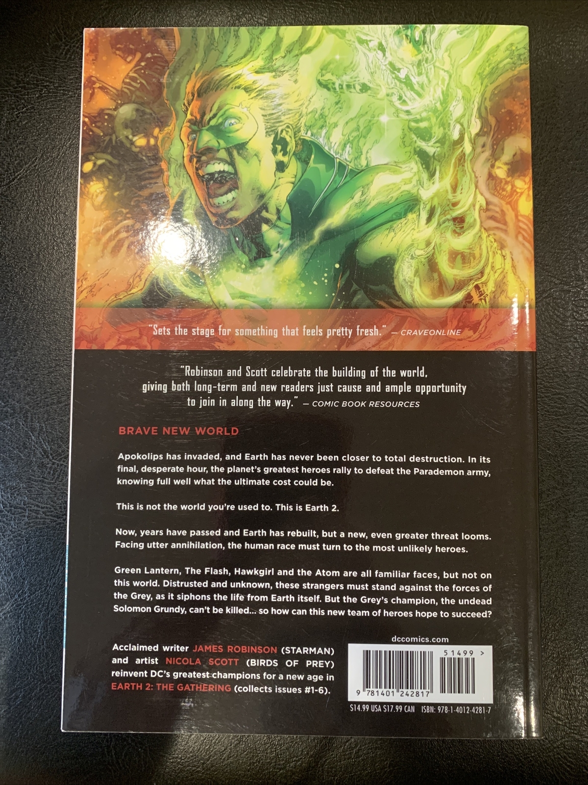 Earth 2 Vol. 1: The Gathering (The New 52) by Robinson, James in New