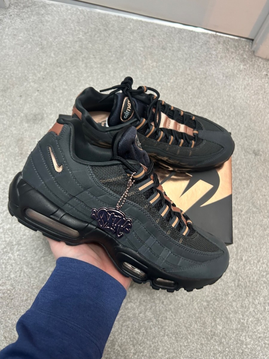 Central Cee x Syna World x Nike Air Max 95 Black Rose Gold Uk In