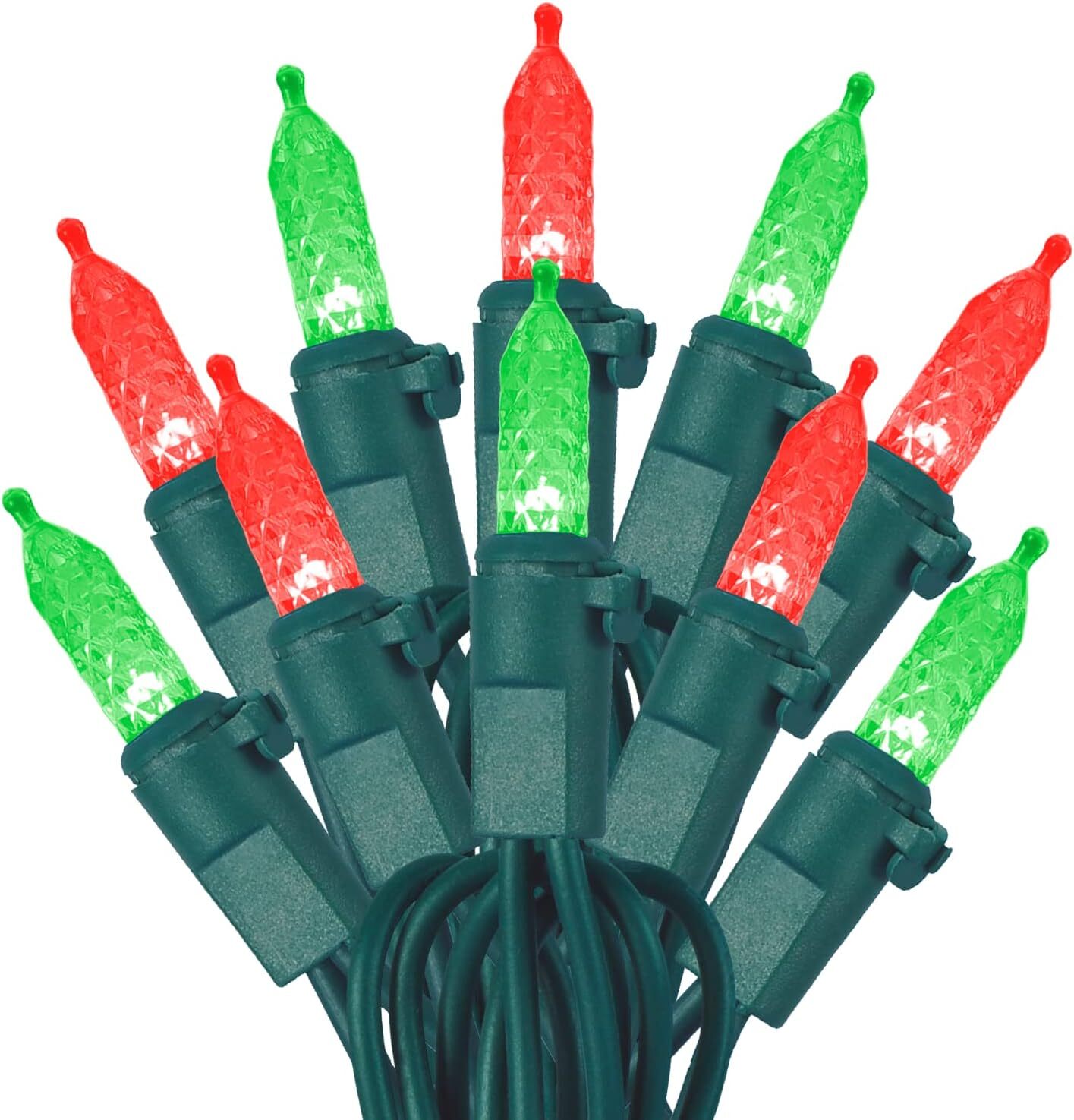 LED Christmas Lights Outdoor Christmas Tree Lights Indoor Fairy Light Green Wire eBay
