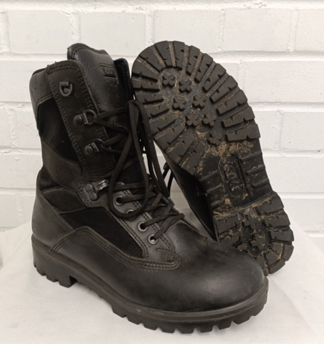 YDS Boots, Size: 5 Medium Mens Black Kestrel Patrol British Army - Foto 1 di 5