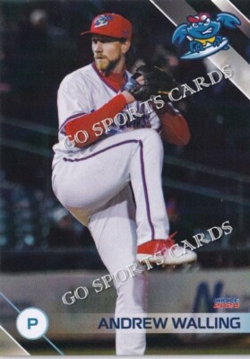 2024 Jersey Shore BlueClaws Andrew Walling RC Rookie Card Phillies Minor League