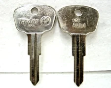 Lot of 2 Taylor A81R Key Blanks for Audi Year?