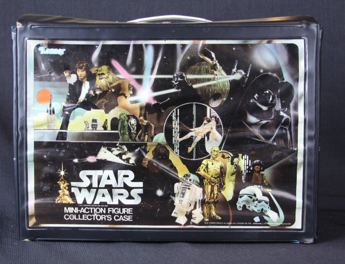 オブジェＢＯＸ Original 1978 Kenner Star Wars Mini-Action Figure Collectors Case