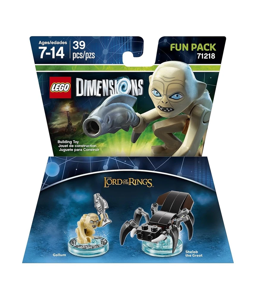 71218 LEGO Dimensions Fun Pack Gollum Nuevo En Caja SELLADO Foto 3 de 4
