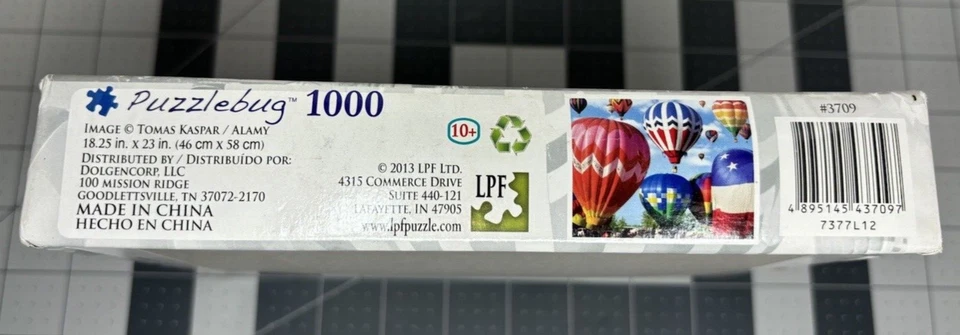 NIB Sealed Puzzlebug 1000 Piece 2013 Hot Air Balloon Festival - 18.25" x 23" - Image 3 of 3