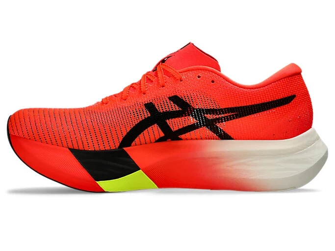 asics METASPEED EDGE PARIS 6-9in Sunrise Red/Black Synthetic Fiber
