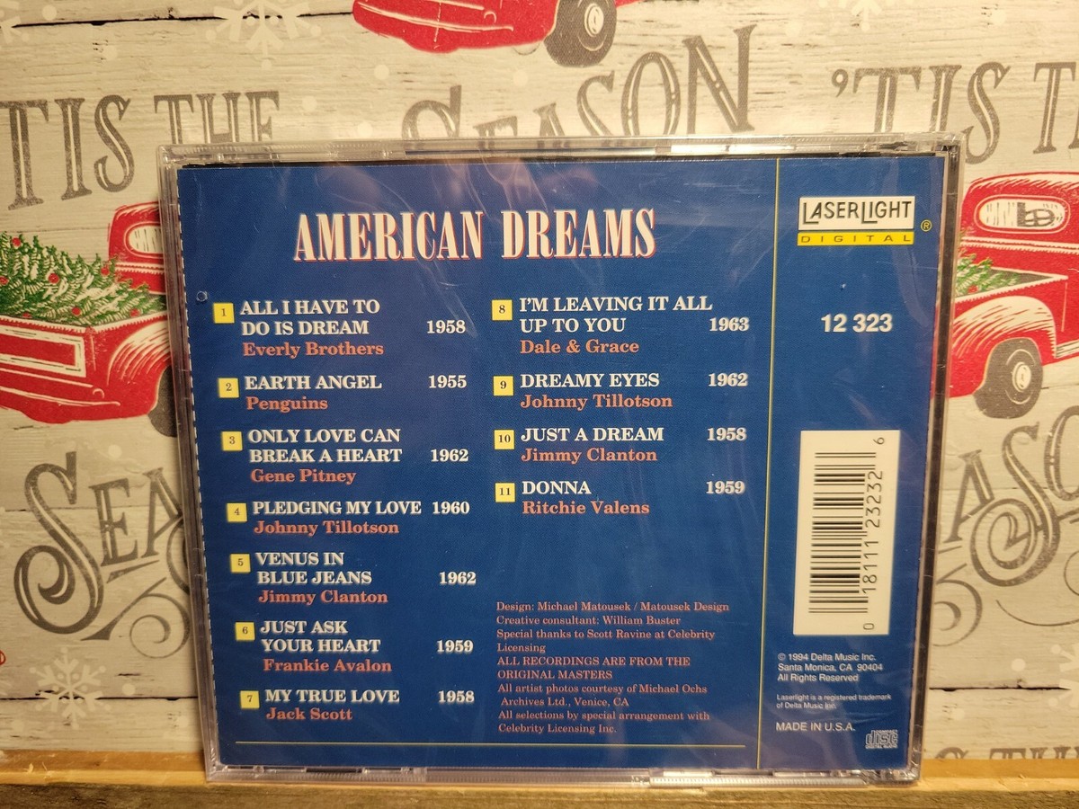 American Dreams - Music CD - Various Artists 1994.New sealed