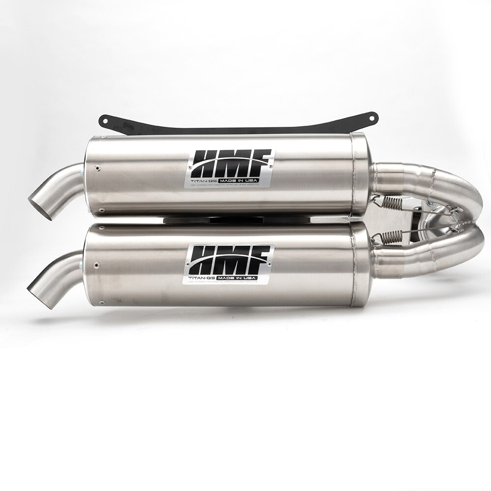 ★もふ★ HMF Performance Titan Series Brushed Quiet Dual Full System
