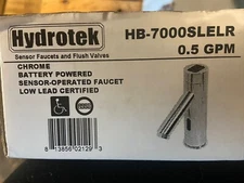 Hydrotek HB-7000SLELR  solar sensor sink faucet