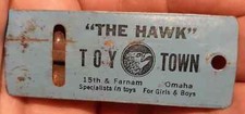 The Hawk Toy Town Metal Tin Whistle Toy for girls and boys
