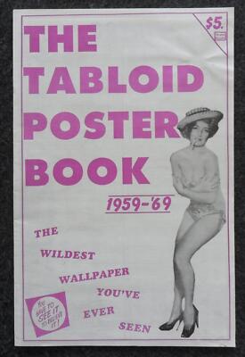 The Tabloid Poster Book (1959-´69) - Wildest Wallpapers - Shake Books USA