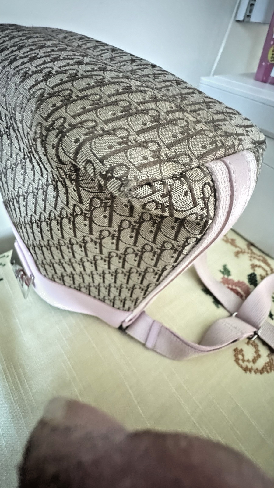 Christian Dior Pink Monogram Canvas Diorissimo St… - image 16