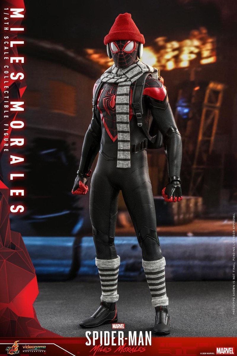 US Hot Toys VGM46 SPIDER-MAN: MILES MORALES 1/6 Action Figure
