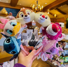 Auténtica diadema de oreja de Minnie Lotso Chip and Dale belle Stitch de peluche hágalo usted mismo de Disney