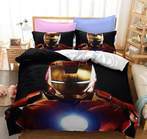 Marvels The Avengers Hulk Kids Quilt Duvet Cover Bedding Set Single Double Size/ - Picture 7 of 54