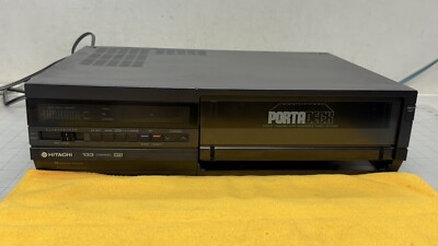 HITACHI VT-TU98A PORTADECK VIDEO SYSTEM TUNER ONLY POWERS ON - REST UNTESTED  