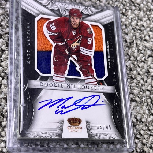 2012-13 Panini Rookie Anthology Firma Prime 5 di 99 Matt Watkins #82 RC - Foto 5 di 6