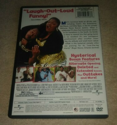 Welcome Home Roscoe Jenkins DVD Full Screen Martin Lawrence