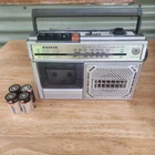 Vintage SANYO 3band RADIO CASSETTE RECORDER M-Z30H WORKS