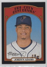 2021 Topps Heritage Minor League Edition Black Border 31/50 Jordyn Adams #20 he0