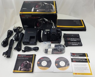 Kodak DCS Pro SLR/n 14.0MP Digital SLR Camera (Body Only) and Accessories Used