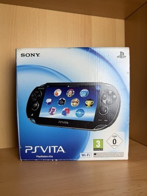 Sony PS Vita Konsole | PlayStation | Handheld | Wi-Fi | Schwarz |mit Ovp