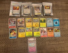 134 Card Pokemon One Piece TCG Lot Togekiss Trophy Grading 10 Authentic Slab