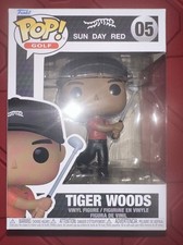 Funko Pop! Figura de vinilo roja Golf Sun Day Tiger Woods #05