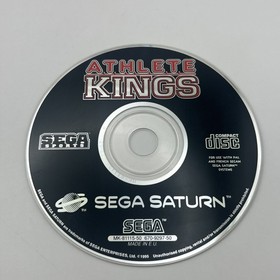 Sega Saturn Athlete Kings Complete With Manual Boxed PAL CIB VGC Tested Working