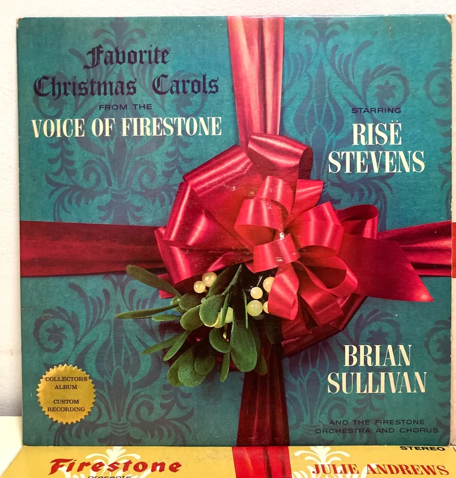 Complete Set Firestone Christmas Vinyl LP Records Volume 1-7 1962-68 Nice Set - Image 2 of 4