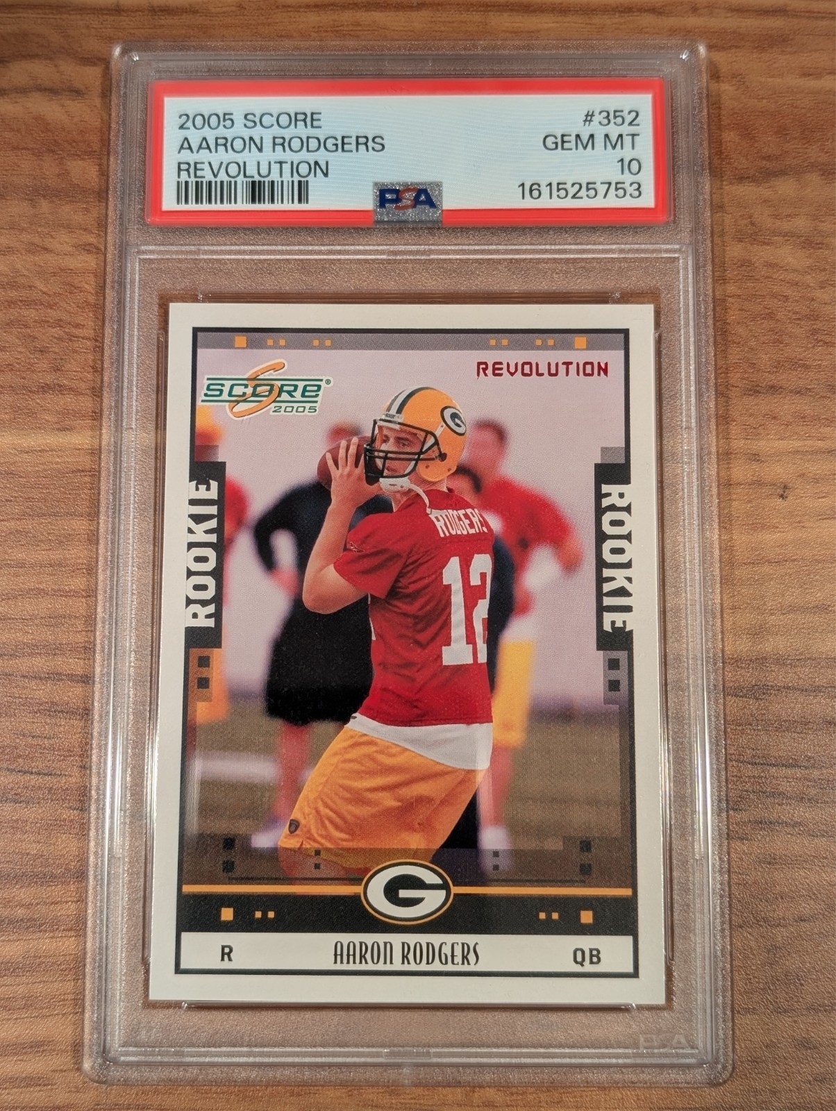 Aaron Rodgers Score #352 Revolution