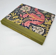 Metropolitan Museum of Art Birthday Book Blank Date Calendar William Morris 1984